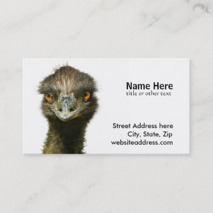 Carte De Visite Emu Voir
