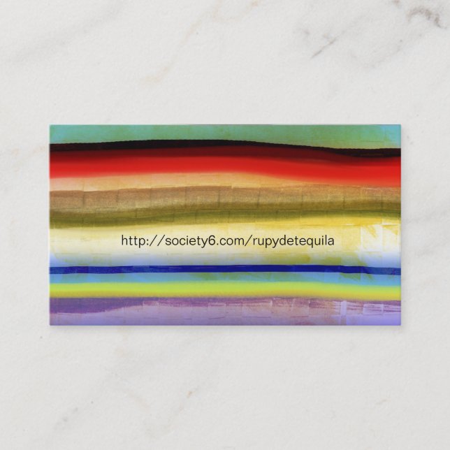 carte de visite en détresse artisanale 2013 (Devant)
