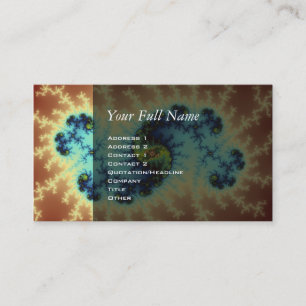 Carte De Visite En Playcast - Art Fractal