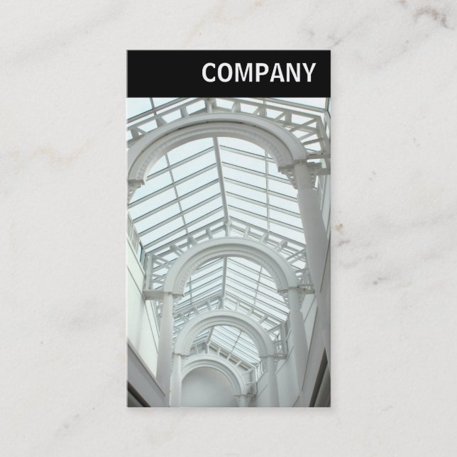 Carte De Visite En-tête V - Arcade/centre commercial (Devant)