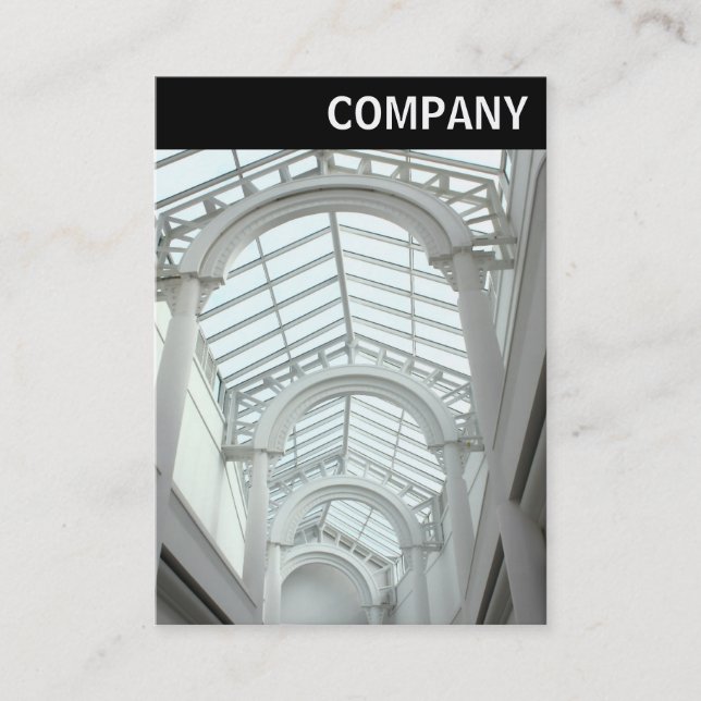 Carte De Visite En-tête V - Arcade/centre commercial (Devant)