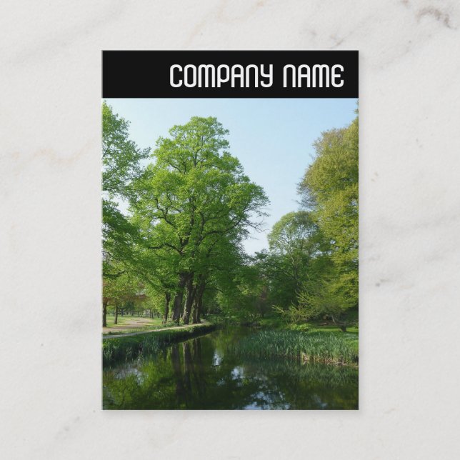 Carte De Visite En-tête V - Canal (Devant)