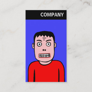 Carte De Visite En-tête V - Caractère amusant 01