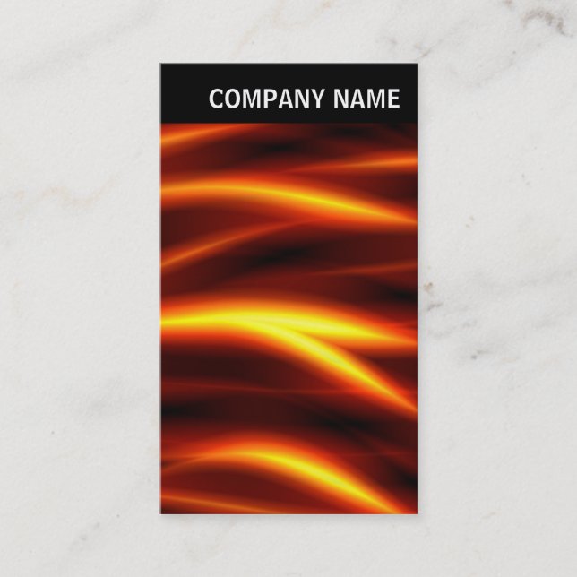 Carte De Visite En-tête V - Image - Serpents de feu (Devant)