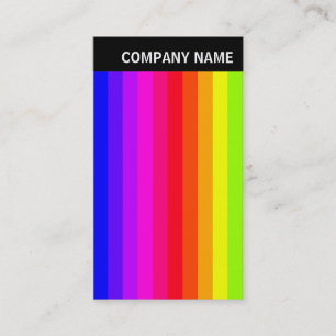 Carte De Visite En-tête V - Photo - Bars couleur 01