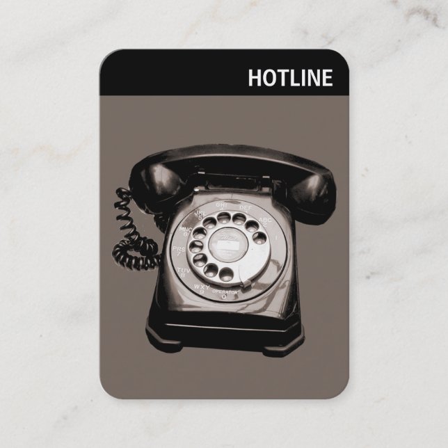 Carte De Visite En-tête V - Photo - Ligne chaude - Tons chauds (Devant)