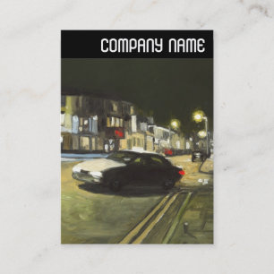 Carte De Visite En-tête V - Taxi - Peinture à l'huile