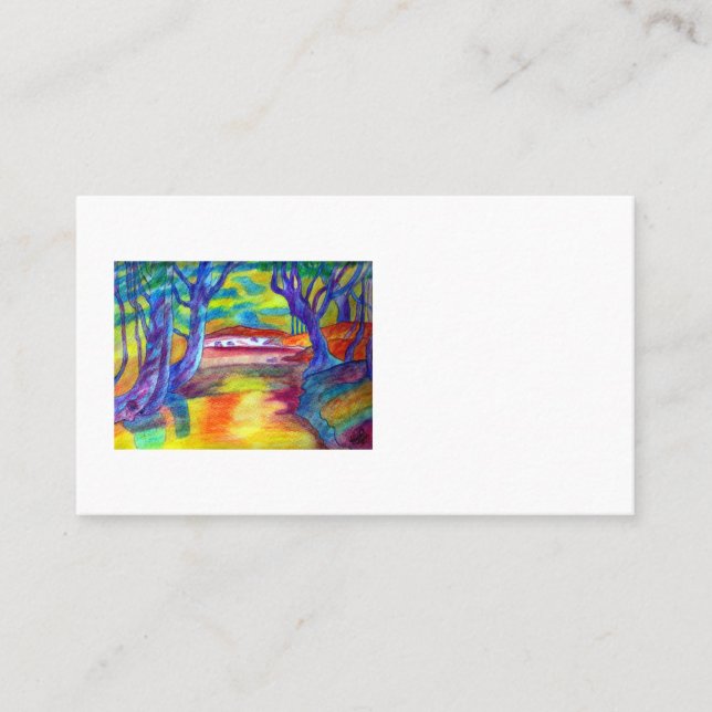 CARTE DE VISITE ENCHANTED FOREST (Devant)