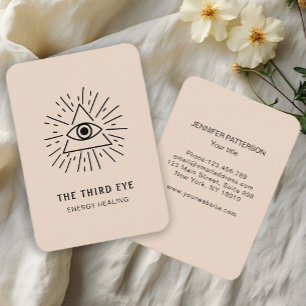 Carte de visite énergétique Reiki spirituel