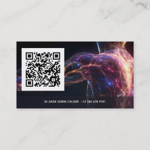 Carte De Visite Énergie Aura Courant Rayonnant