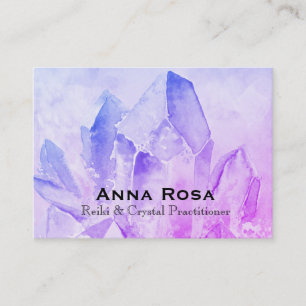 Carte De Visite *~* Energie Guérisseur Reiki Crystal Yoga Reiki Ma