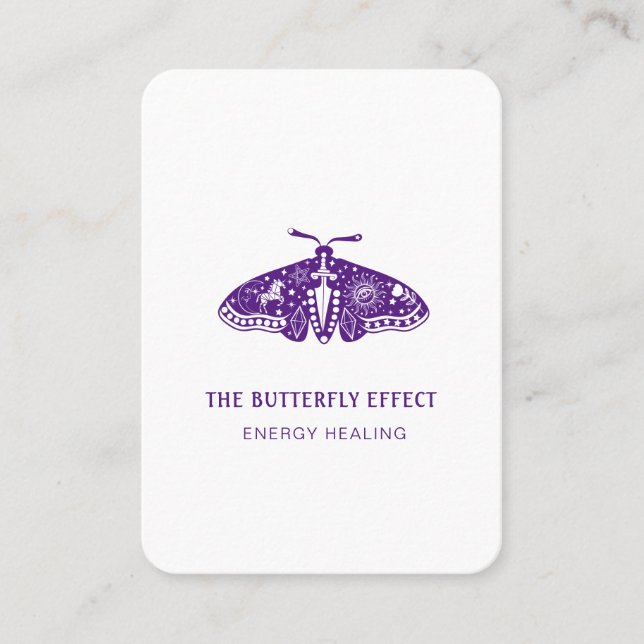 Carte De Visite Energie Heiler Reiki Spirituel (Devant)