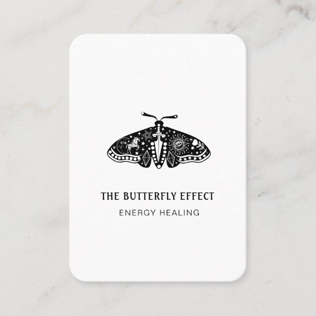 Carte De Visite Energie Heiler Reiki Spirituel (Devant)