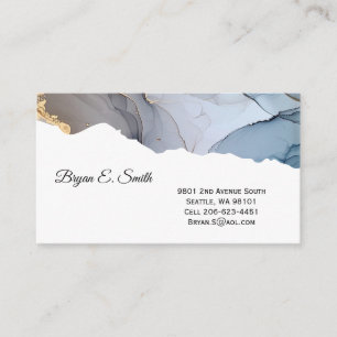Carte de visite Enk Swirl