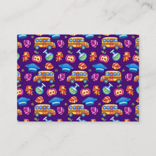 Carte de visite enseignant