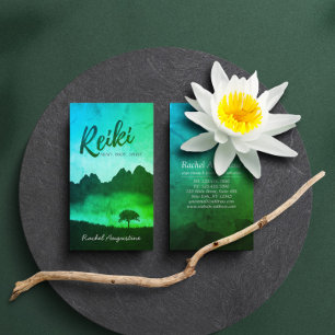 Carte De Visite Enseignant de médiation en yoga du Reiki naturel