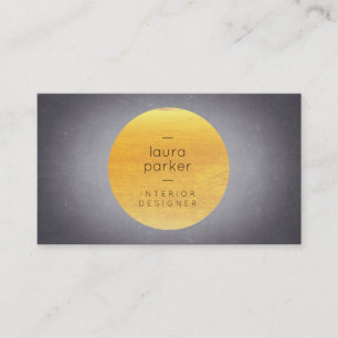 Carte De Visite Enseignant du tableau de bord gris-noir