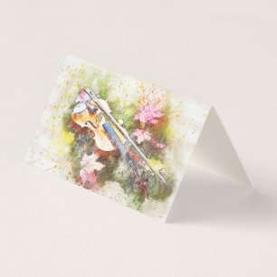 Carte De Visite Enseignant du violon