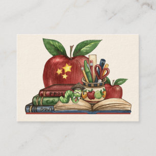 Carte de visite enseignant par SRF