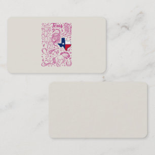 Carte De Visite Ensemble Texas Cowboy Pack Vibes occidentales