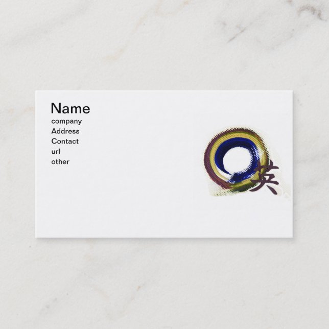 Carte De Visite Enso, Aperature du courage (Devant)