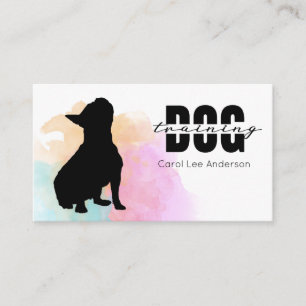 Carte De Visite Entraînement des chiens