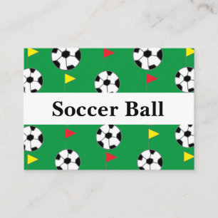Carte De Visite Entraîneur de ballon de football