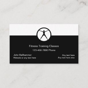 Carte De Visite Entraîneur de fitness