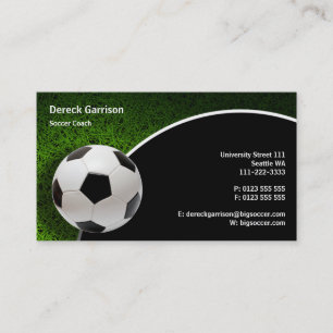 Carte De Visite Entraîneur de football Cadeaux sportifs