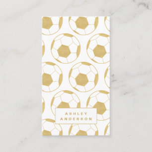 Carte De Visite Entraîneur de football et formateur personnel