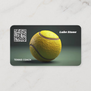 Carte De Visite Entraîneur de tennis