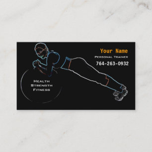 Carte De Visite Entraîneur personnel