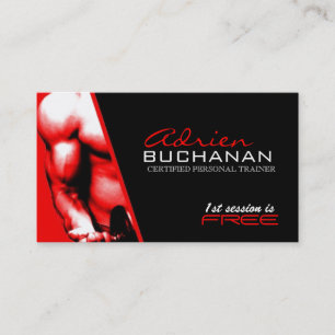 Carte De Visite Entraîneur personnel certifié