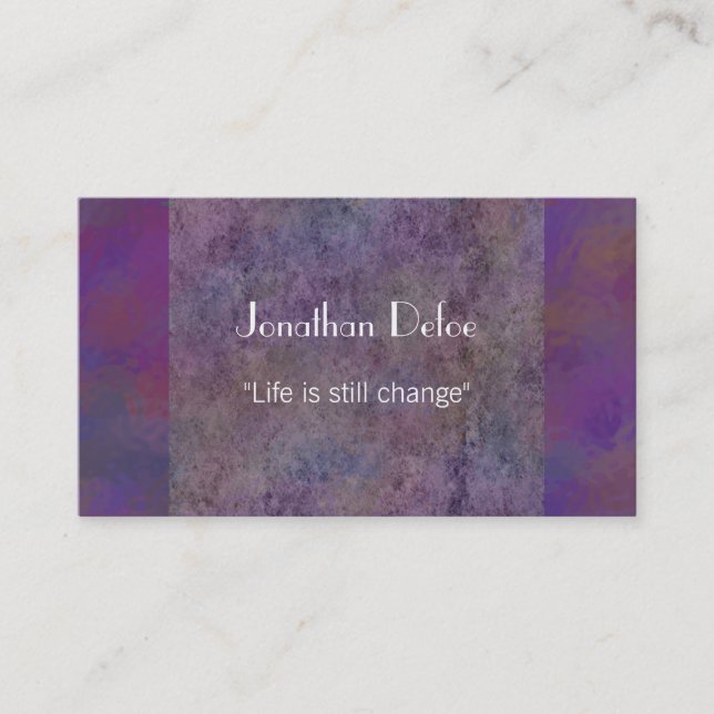 Carte De Visite Entraîneur personnel | chic (Devant)