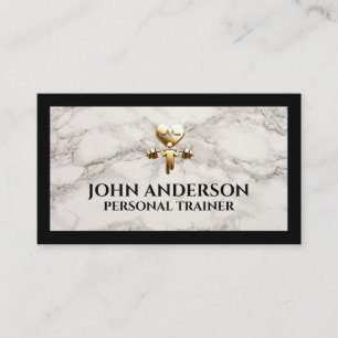 Carte De Visite Entraîneur personnel coach fitness salle de sport