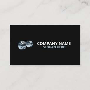 Carte De Visite Entraîneur Personnel de Gym de Luxe Minimaliste Fi