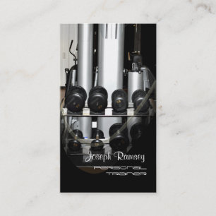 Carte De Visite Entraîneur personnel de PixDezines