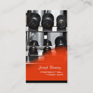 Carte De Visite Entraîneur personnel de PixDezines