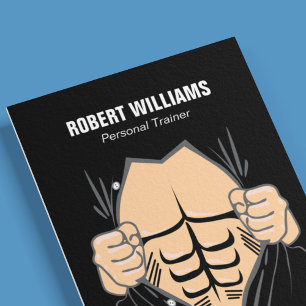 Carte De Visite Entraîneur personnel et forme physique