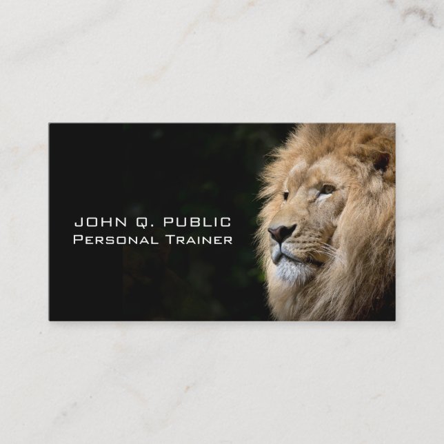 Carte De Visite Entraîneur personnel Fitness Bodybuilding Nutritio (Devant)