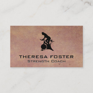 Carte De Visite Entraîneur personnel Spin Bike