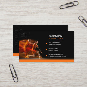 Carte De Visite Entraîneur professionnel Basket-ball Master Spor