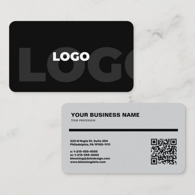 Carte de visite Entrepreneur (Devant / Derrière)