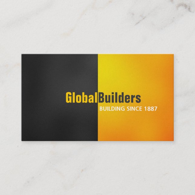 Carte De Visite Entrepreneur de gestion de constructeur Entreprene (Devant)