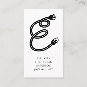 Carte De Visite Entrepreneur électricien