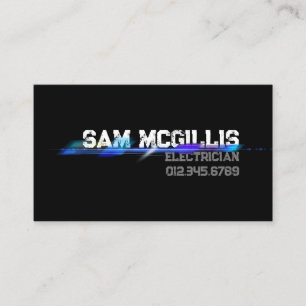 Carte De Visite Entrepreneur électrique