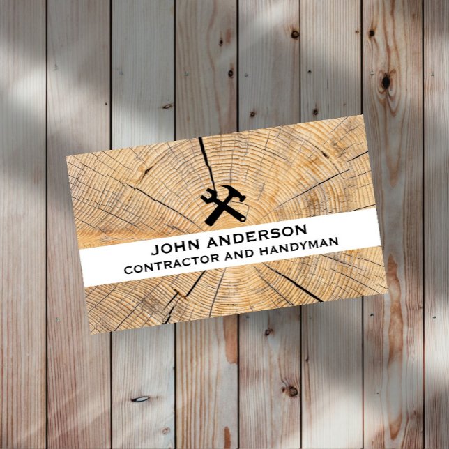 Carte De Visite Entrepreneur en rénovation et construction moderne (Créateur téléchargé)
