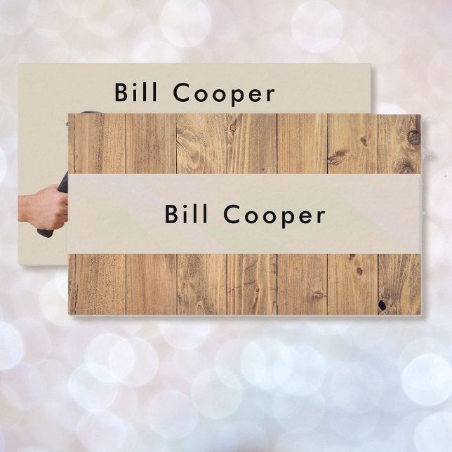 Carte De Visite Entrepreneur en réparation de maison de bricoleur  (Créateur téléchargé)