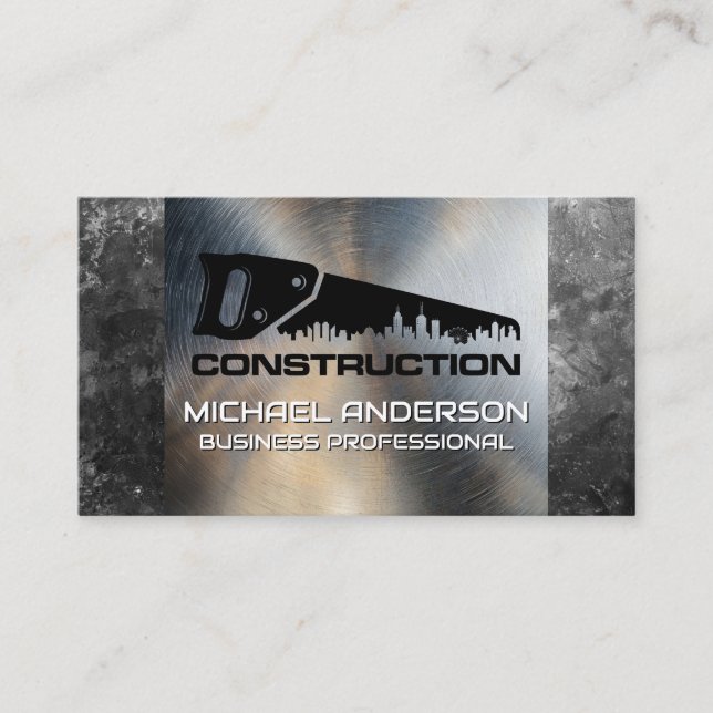 Carte De Visite Entrepreneur général | Construction commerciale |  (Devant)