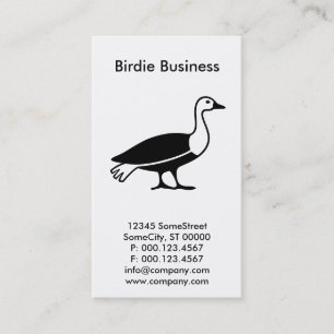 Carte De Visite entreprise de birdie sur mesure